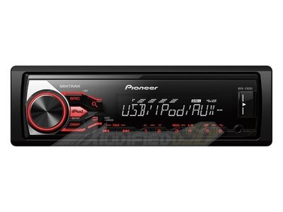 DJD 16 Pi-I0012【Pioneer】MVH-X185UI USB/AUX/iPhone 數位流車載音響主機