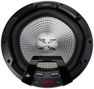 SONY XS-LEDW12 12吋 (30CM) 多重LED顏色顯示車用重低音喇叭 1800W