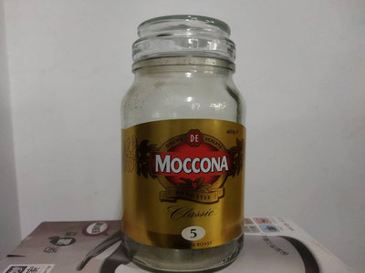 Moccona 即溶咖啡粉 400公克 空罐 玻璃罐 /瓶