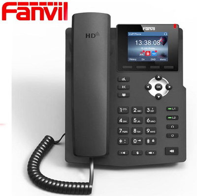 (自售) Fanvil X3SP SIP Phone HD高話質 支持PoE VoIP 網路電話機 IP52 彩屏