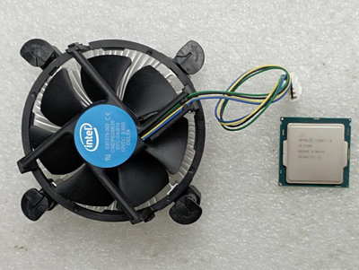 Intel I3-6100 3.7G L3-3M 二核四緒 1151腳位 CPU + 原廠鋁質風扇