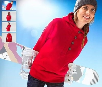 德國TCM TCHIBO專業保暖防寒衣品牌  今年新款戶外滑雪連帽長T恤  滑雪服 VIVI雜誌款