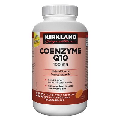 現貨 加拿大 Kirkland Coenzyme Q10 輔酶 100mg300粒 最新效期202703