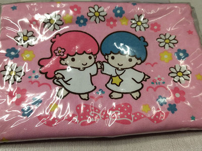 C-8 櫃 ： 日製 LITTLE TWIN STARS 雙子星 TOKYO JAPAN SANRIO 布料手提袋