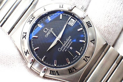 二手表包正品！瑞士OMEGA/歐米星座自動機械男表，型號1551.861