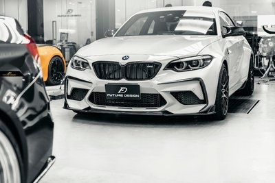 【政銓企業有限公司】BMW F87 M2 competition 小改款 專用 FDGT 高品質 卡夢 前下巴 免費安裝