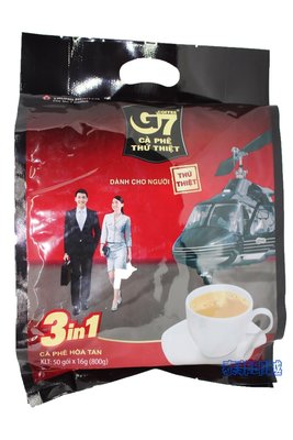 {泰菲印越}  越南 g7 三合一咖啡 咖啡  大包裝 50入