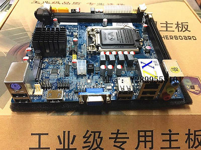 主機板志訊ITX-M61X11F H61工控主板DDR3MSATA 8個USB H61ITX主板電腦電腦主板