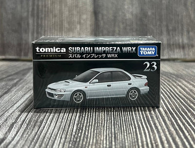 【G&amp;T】缺貨   TOMICA 多美小汽車 黑盒 NO23 速霸陸 Subaru Impreza WRX 298151