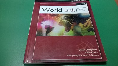大熊舊書坊- World Link:Developing English Fluency 有光碟 -1*