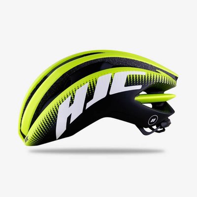 【三鐵共購】【HJC】IBEX AERO 空氣力學單車安全帽－消光黑 / 螢光黃