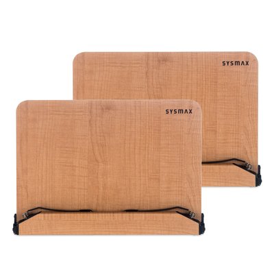 💓好市多代購💓 Sysmax 木製讀書架兩入組 13段可調整角度放置書籍平板等 留言-100元
