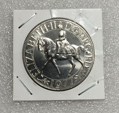 1977年英國女王登基25周年克朗型紀念幣