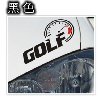 VW GOLF轉速表貼紙 TOURAN GOLF JETTA POLO PASSANT CC TIGUAN A0145