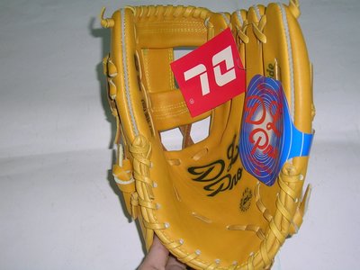 【線上體育】DL高難度(綠.黃)色棒球手套(外野