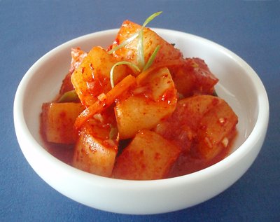 [辣媽韓國美食] 韓式蘿蔔泡菜 1000g(230元)