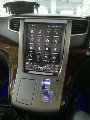 豐田 TOYOTA Alphard 2007-2013 阿法 豎屏大螢幕 安卓版專用主機 Android/導航/藍牙