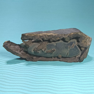 台灣宜蘭鐵釘石雅石 約11.1×4cm×重186g【楓紅林雨】