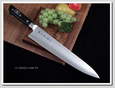 雙雄名家刀品 《藤次郎》專業主廚刀(牛刀)300mm型號：F-811