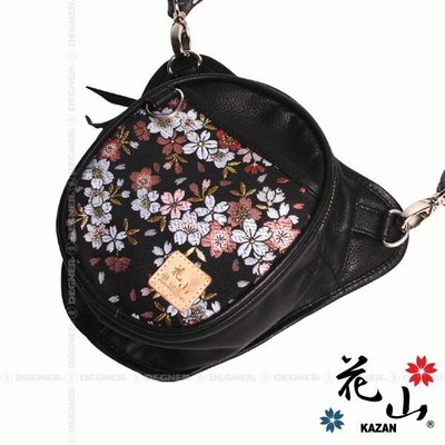 DEGNER 5S-W2K-京櫻 花山系列 金襴刺繡皮革腰包 (CB1100 W800 T100 SR400)