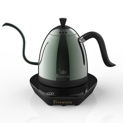 Brewista四代智能溫控手沖咖啡壺家用雙層不銹鋼電熱水泡茶壺