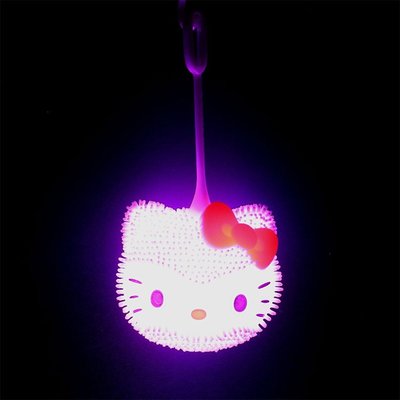 Hello Kitty LED小球 顏色變幻 日本正版 YOYO球 3歲以上