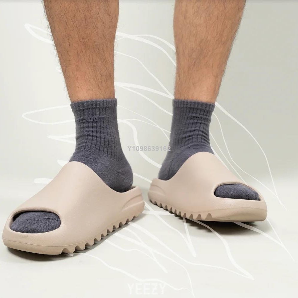 代購】Adidas YEEZY SLIDE Pure 奶茶時尚百搭拖鞋| Yahoo奇摩拍賣