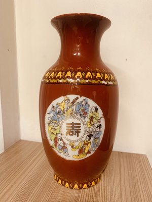 絕版 麗台八仙花瓶 早期 老物件 老花瓶 瓷器 非大同 麗台瓷器 麗台磁器 擺飾