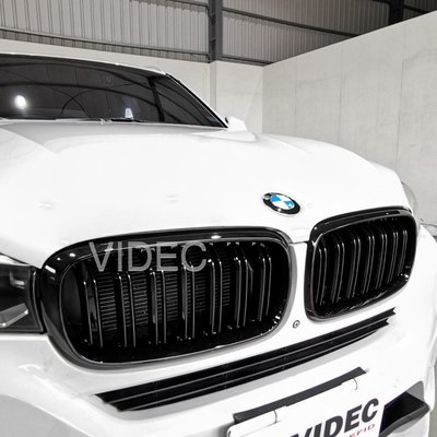 威德汽車 HID BMW F15 F16 新款 X5 X6 M款 消光黑 亮黑 水箱罩 現貨供應