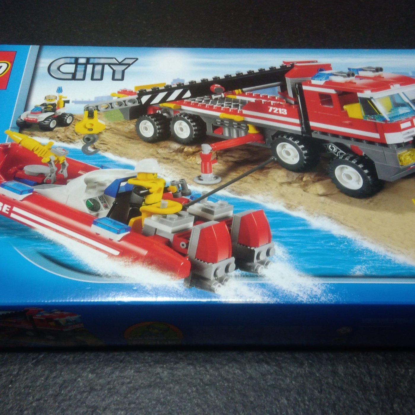 二手樂高 樂高 Lego 7213 消防車 消防船 Yahoo奇摩拍賣