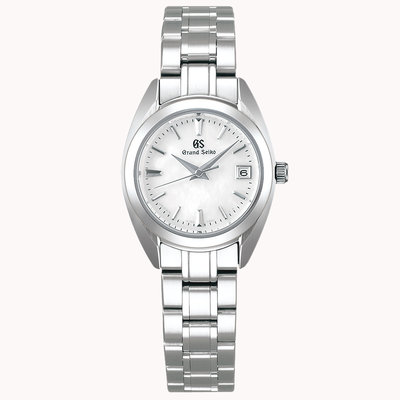 預購 GRAND SEIKO GS STGF275 精工錶 石英錶 藍寶石鏡面 26mm 白色珍珠面盤 鋼錶帶