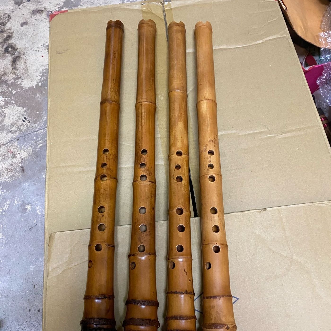 旧家蔵出し 笙 伝統 和楽器 雅楽 竹笛 神楽 龍笛 歌舞伎 煤竹 竹製