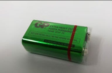 YOSO電子零件專賣~GP超霸9V環保電池 Battery,碳鋅電池--＠35元運費可裝5顆ㄛ