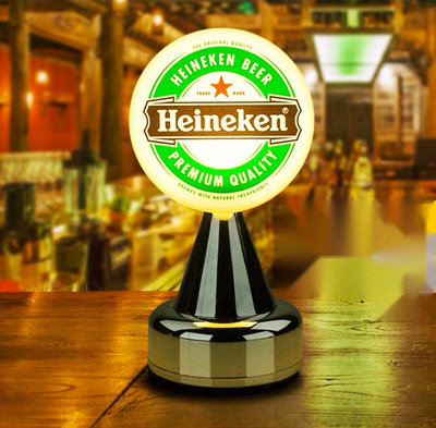 Heineken海尼根氣氛桌燈～充電款 有含變壓器