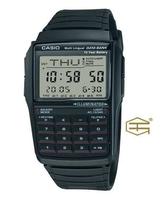 【天龜 】CASIO DATABANK系列錶款 DBC-32-1A