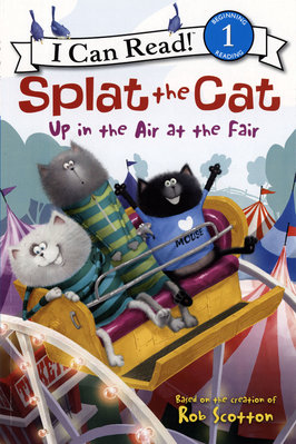 ＊小貝比的家＊ICR:SPLAT THE CAT :UP IN THE AIR AT THE FAIR /L1/平裝