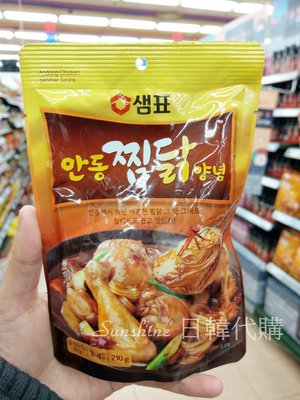 現貨 韓國 NEW Sempio 安東燉雞 韓式醬料 醬汁調理包 醬料包 料理包 調理包  210g