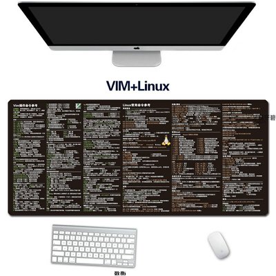 鼠標墊鍵盤墊Linux鼠標墊git vim mysql idea oracle vscode docker  常用命令