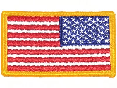 美軍公發 美國國旗 臂章 彩色 全新