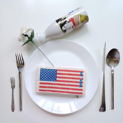 【Marsco】美國餐具品牌Mikasa美國國旗圖案餐巾紙（25093065）