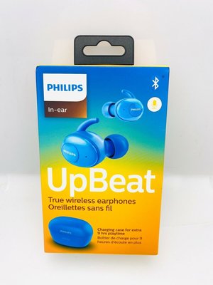 【Wowlook】Philips UpBeat SHB2505 入耳式耳機 立體聲 快速充電 全新 2109