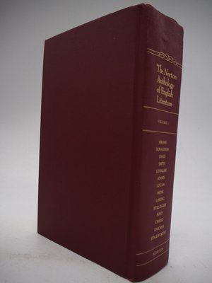 【月界二手書】The Norton Anthology of English Literature－1〖大學文學〗AKX
