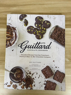 【雷根6】guittard 巧克力食譜: 舊金山高級禮物的頹廢食譜 #7.5成新【OF557】