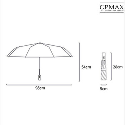 【CPMAX】  自動傘 雨傘 折疊傘 太陽傘  遮陽傘 全自動黑膠防紫外線折疊傘 防曬晴雨傘 【O101】