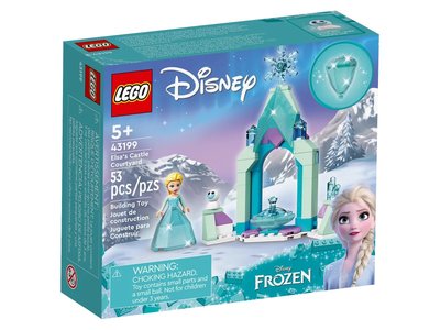 【樂GO】樂高 LEGO 43199 艾莎的城堡庭院 迪士尼 公主系列 冰雪奇緣 盒組 玩具 禮物 樂高正版 全新未拆
