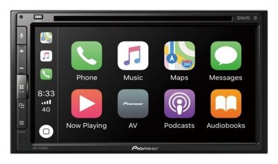 嘉義三益 先鋒PIONEER AVH-Z5250BT-6.8吋 CarPlay DVD觸控螢幕主機