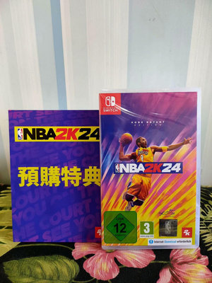 任天堂Switch游戲 NS NBA2K24 美國籃球20222391