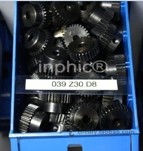 INPHIC-五金Z直齒輪 電機齒輪 馬達配件 1模齒數30齒 內孔8mm定做加工