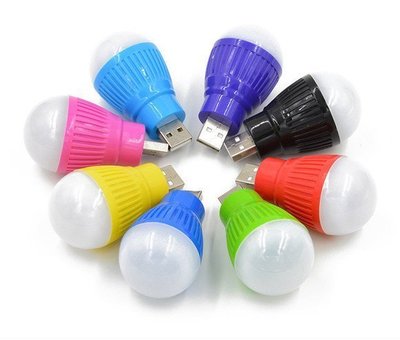 USB燈泡 LED應急燈泡 戶外照明USB燈泡