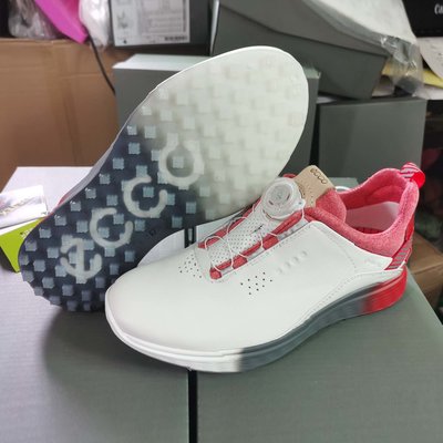 新 正貨ecco女鞋 ECCO GOLF BOA 高爾夫球鞋 golf女鞋 休閒鞋 ECCO運動鞋 S3-102913